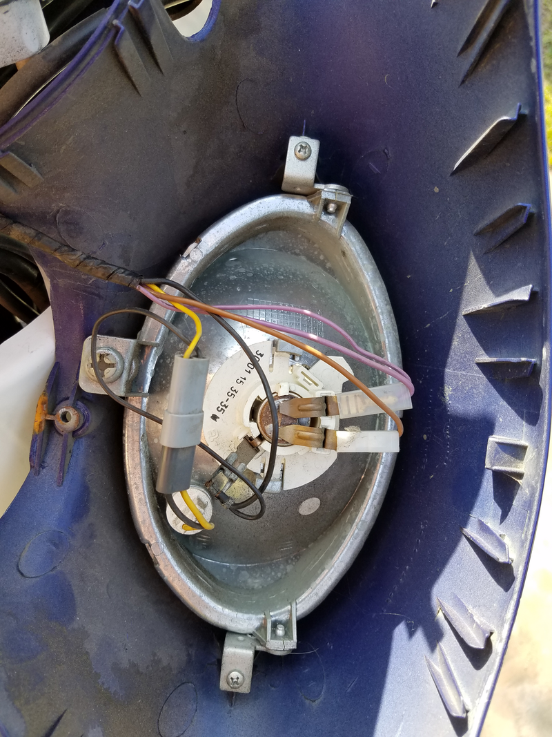 Back of old unit.